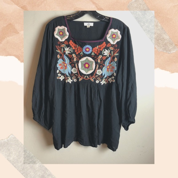 entro Tops - Entro women’s blouse size Medium black